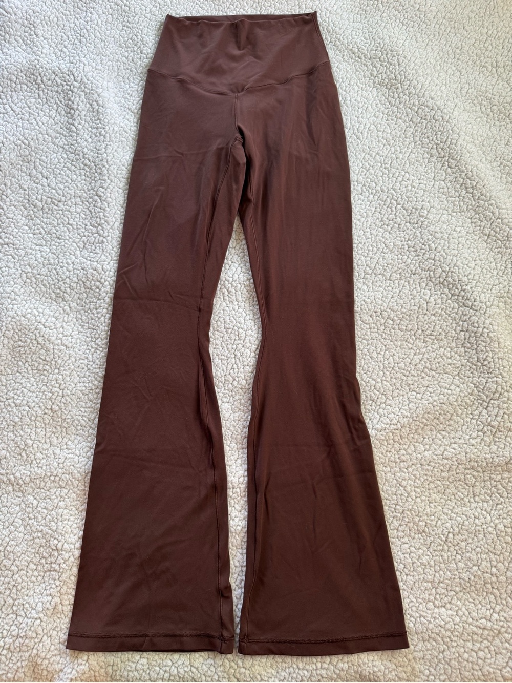 Aerie Brown High-Rise Flare Leggings